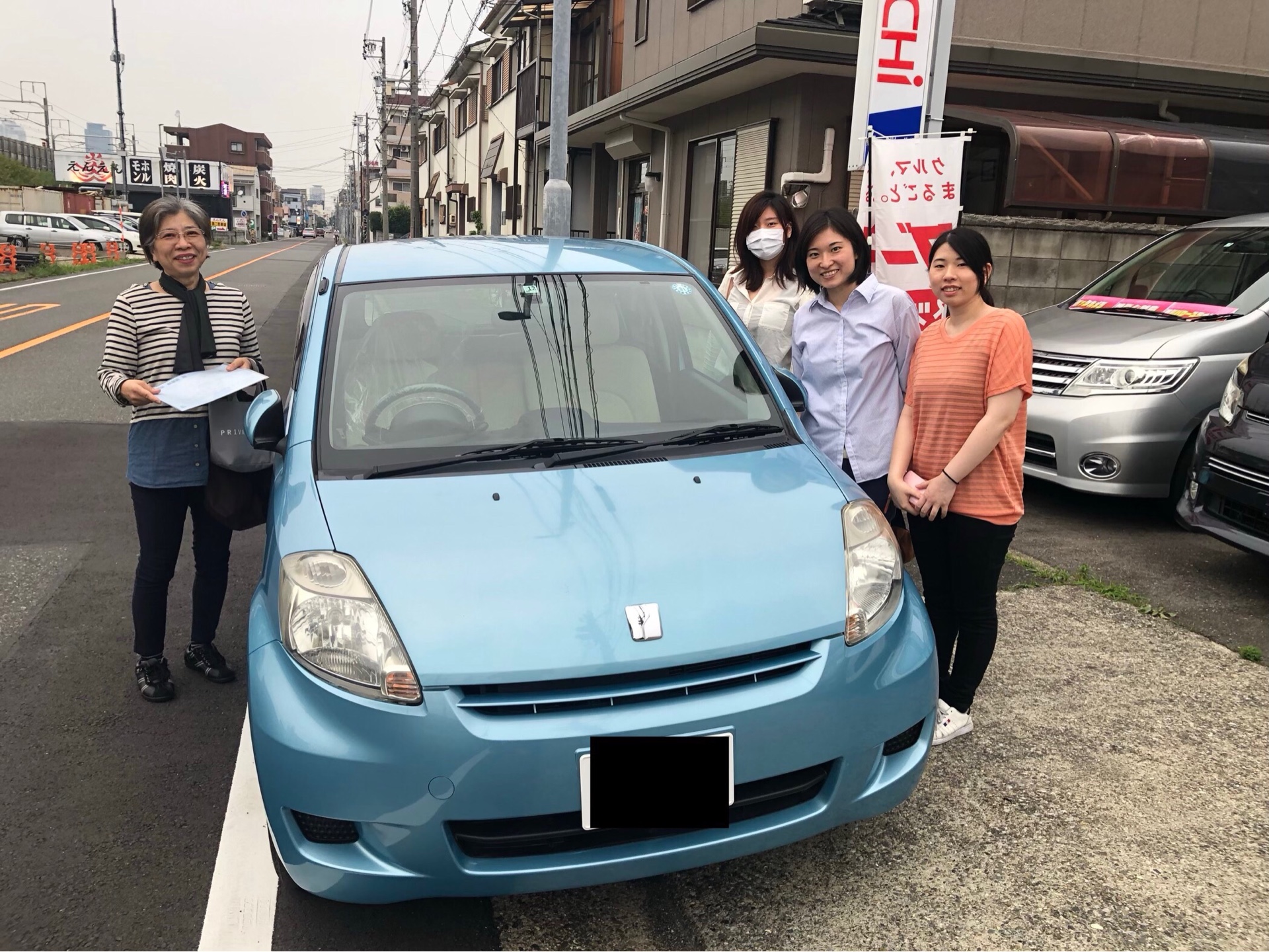 パッソ納車しました
