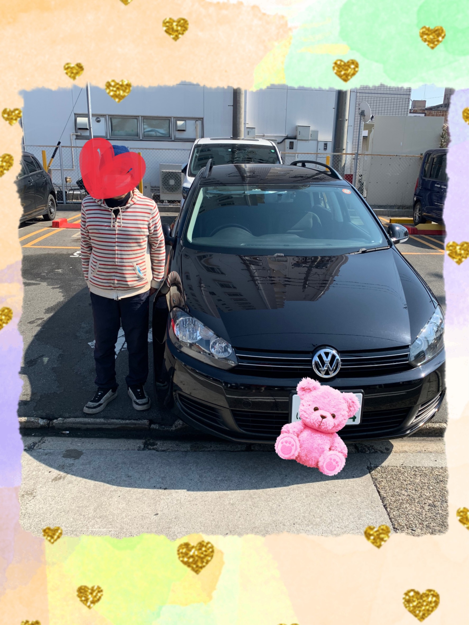 ゴルフヴァリアントご納車でした♪ 愛知 名古屋 自社ローン マイカー横綱くん